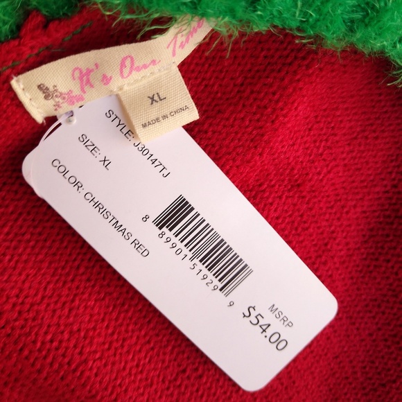 It's Our Time Ugly Christmas 3D Penguin Sweater XL - Picture 7 of 7